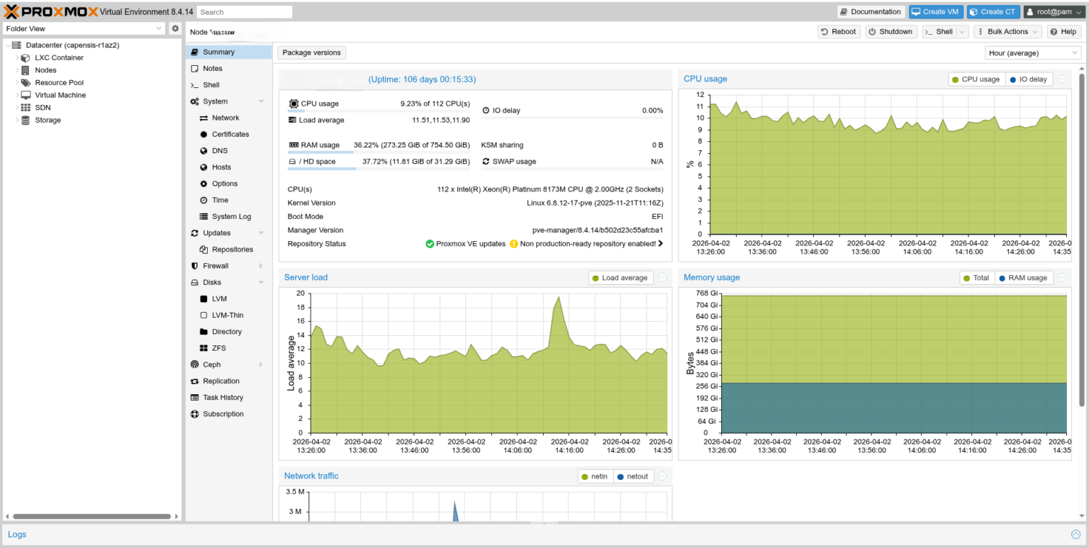 Proxmox : Découvrez la plateforme open source de virtualisation | Capensis