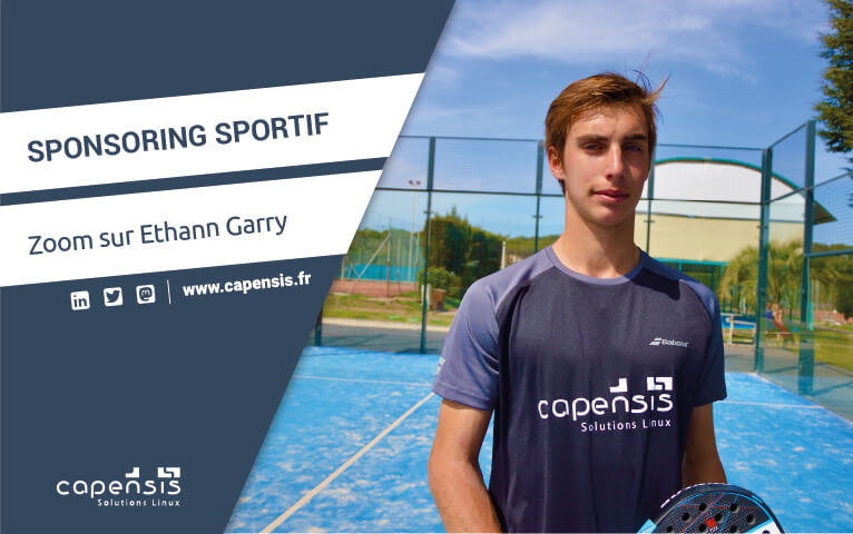 Article sponsoring Ethann Garry Padel