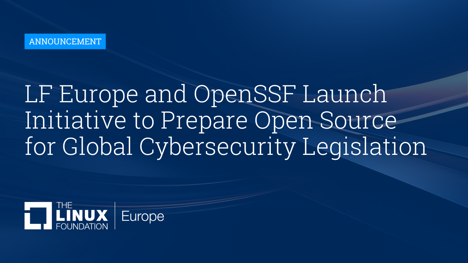 RP Open Source en Europe - Press Release Linux Foundation