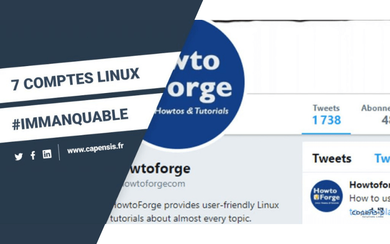 article comptes twitter linux